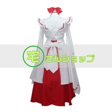 画像3: ハロウィン 巫女さん 本格的巫女服 豪華 デラックス 花魁 お正月 仮装 コスプレ衣装 (3)