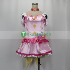 画像1: スター☆トゥインクルプリキュア  キュアスター 星奈ひかる 風 コスチューム コスプレ衣装 オーダーメイド (1)