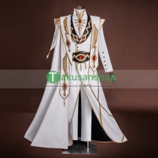 画像2: CODE GEASS コードギアス 反逆のルルーシュR2 ルルーシュ 皇帝 風 コスチューム コスプレ衣装 (2)