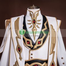 画像6: CODE GEASS コードギアス 反逆のルルーシュR2 ルルーシュ 皇帝 風 コスチューム コスプレ衣装 (6)