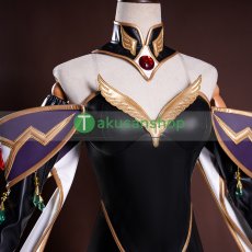 画像8: CODE GEASS コードギアス 反逆のルルーシュ C.C. CC 風 コスチューム コスプレ衣装 (8)