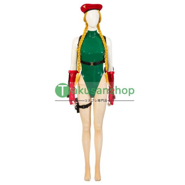 ストリートファイター6 スト6 Cammy キャミィ 風 コスチューム コスプレ衣装 コスプレ靴 ウィッグ バラ売り可 オーダーメイド