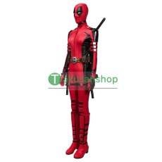 画像3: 【武器無し】デッドプール＆ウルヴァリン Deadpool 3 Lady Deadpool レディ・デッドプール 風 コスチューム コスプレ衣装 オーダーメイド (3)