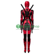 画像4: 【武器無し】デッドプール＆ウルヴァリン Deadpool 3 Lady Deadpool レディ・デッドプール 風 コスチューム コスプレ衣装 オーダーメイド (4)