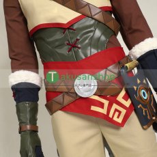 画像8: ティアキン ゼルダの伝説 ティアーズ オブ ザ キングダム リトの羽毛服 リンク  Link 風   コスプレ衣装 コスチューム  バラ売り可 オーダーメイド costume (8)