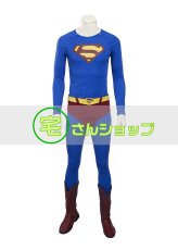 画像5: Superman Returns スーパーマン リターンズ クラーク・ケント 風 コスチューム コスプレ衣装 コスプレ靴 ブーツ付き オーダーメイド バラ売り可 (5)