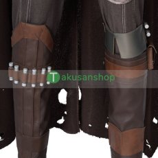 画像19: ドラマ スター・ウォーズ マンダロリアン The Mandalorian ディン・ジャリン Din Djarin 風 コスチューム コスプレ衣装 コスプレ靴 ブーツ付き オーダーメイド  バラ売り可 (19)