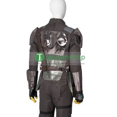 画像29: ドラマ スター・ウォーズ マンダロリアン The Mandalorian ディン・ジャリン Din Djarin 風 コスチューム コスプレ衣装 コスプレ靴 ブーツ付き オーダーメイド  バラ売り可 (29)