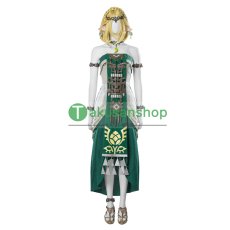 画像2: ゼルダの伝説 ティアーズ オブ ザ キングダム Zelda ゼルダ姫  風   コスプレ衣装 コスチューム  バラ売り可 オーダーメイド (2)