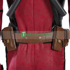 画像13: 【武器無し】デッドプール＆ウルヴァリン Deadpool3 ウェイド ウィルソン 風 コスチューム コスプレ衣装 コスプレ靴 バラ売り可 オーダーメイド (13)