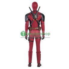 画像4: 【武器無し】デッドプール＆ウルヴァリン Deadpool3 ウェイド ウィルソン 風 コスチューム コスプレ衣装 コスプレ靴 バラ売り可 オーダーメイド (4)