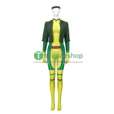 画像1: X-MEN 97 Rogue ローグ 風 コスチューム コスプレ衣装 バラ売り可 (1)