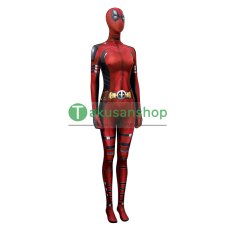 画像2: デッドプール＆ウルヴァリン Deadpool 3  Lady Deadpool レディ・デッドプール 風 コスチューム コスプレ衣装 (2)