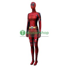 画像3: デッドプール＆ウルヴァリン Deadpool 3  Lady Deadpool レディ・デッドプール 風 コスチューム コスプレ衣装 (3)