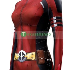 画像9: デッドプール＆ウルヴァリン Deadpool 3  Lady Deadpool レディ・デッドプール 風 コスチューム コスプレ衣装 (9)