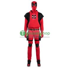 画像1: 【武器無し】デッドプール＆ウルヴァリン Deadpool 3 Kidpool キッドプール  風 コスチューム コスプレ衣装 (1)