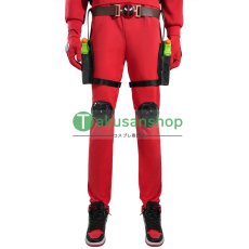 画像18: 【武器無し】デッドプール＆ウルヴァリン Deadpool 3 Kidpool キッドプール  風 コスチューム コスプレ衣装 (18)