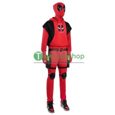 画像2: 【武器無し】デッドプール＆ウルヴァリン Deadpool 3 Kidpool キッドプール  風 コスチューム コスプレ衣装 (2)