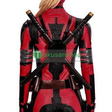 画像21: 【武器無し】デッドプール＆ウルヴァリン Deadpool 3 Lady Deadpool レディ・デッドプール 風 コスチューム コスプレ衣装 オーダーメイド (21)