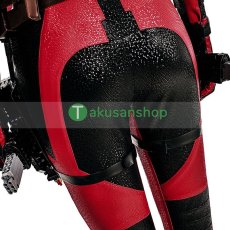 画像25: 【武器無し】デッドプール＆ウルヴァリン Deadpool 3 Lady Deadpool レディ・デッドプール 風 コスチューム コスプレ衣装 オーダーメイド (25)