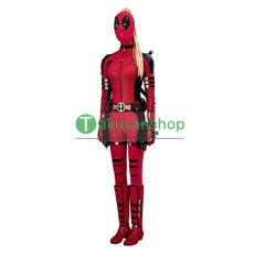 画像3: 【武器無し】デッドプール＆ウルヴァリン Deadpool 3 Lady Deadpool レディ・デッドプール 風 コスチューム コスプレ衣装 オーダーメイド (3)