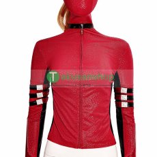 画像30: 【武器無し】デッドプール＆ウルヴァリン Deadpool 3 Lady Deadpool レディ・デッドプール 風 コスチューム コスプレ衣装 オーダーメイド (30)