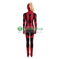 画像6: 【武器無し】デッドプール＆ウルヴァリン Deadpool 3 Lady Deadpool レディ・デッドプール 風 コスチューム コスプレ衣装 オーダーメイド (6)