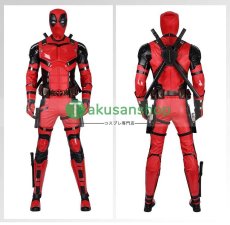 画像2: 【武器無し】デッドプール＆ウルヴァリン Deadpool 3 ウェイド ウィルソン 風 コスチューム コスプレ衣装 コスプレ靴 バラ売り可 オーダーメイド COSPLAY (2)