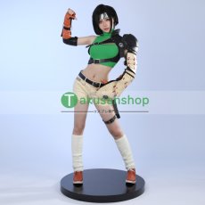 画像1: FF7 ファイナルファンタジーVII リバース  ユフィ・キサラギ Yuffie 風 コスチューム コスプレ衣装 オーダーメイド バラ売り可 (1)