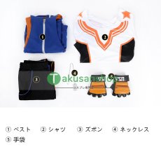 画像13: SF Street Fighter ストリートファイター  ルーク  LUKE  風 コスチューム コスプレ衣装 オーダーメイド (13)