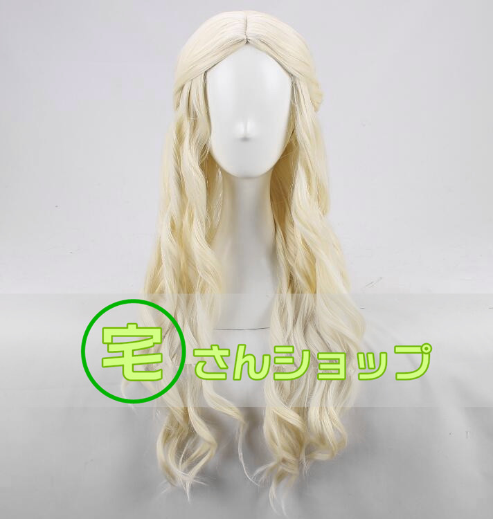 映画　不思議の国のアリス 白の女王 風 コスプレウィッグ かつら cosplay wig 耐熱ウィッグ 専用ネット付